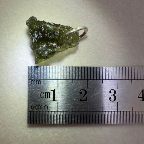 Moldavite Pendant | 1.17g | Chlum