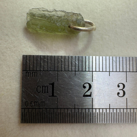 Moldavite Pendant | 0.46g | Chlum