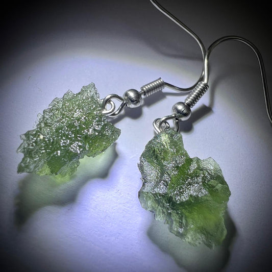 Modern Shaped Dangle Earrings