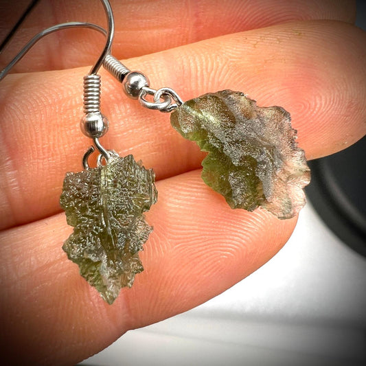 Modern Shaped Dangle Earrings