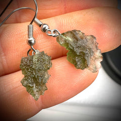 Modern Shaped Dangle Earrings
