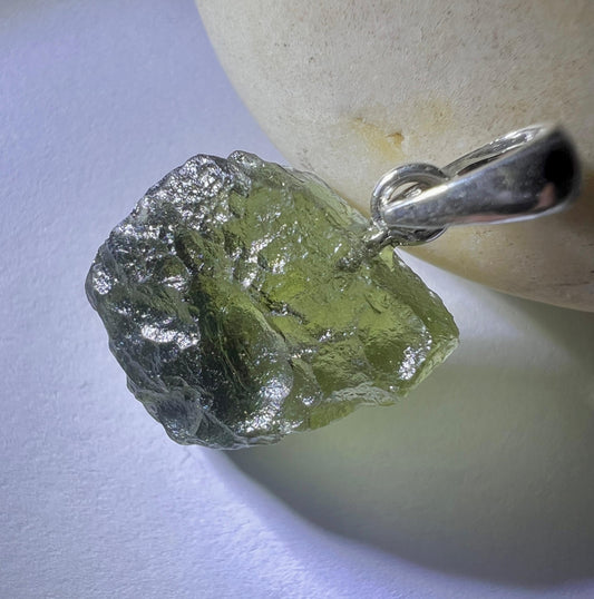 1.7g Moldavite Pendant