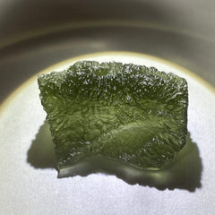 crystal moldavite stone