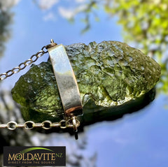 5.4g Moldavite necklace.