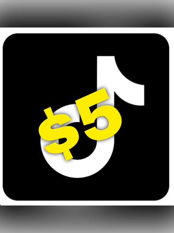 $5USD TikTok LIVE Sale CLAIM