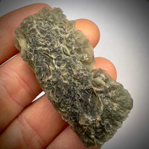 Natural "Frosty" Moldavite | 22.11g | Brusna